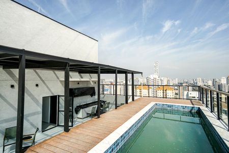 Studio à venda com 24m², 1 quarto e sem vagaPiscina