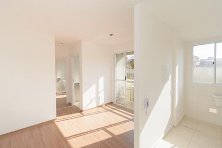 Sala de apartamento para alugar com 2 quartos, 54m² em Novo Riacho, Contagem
