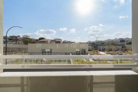 Varanda da Sala de apartamento para alugar com 2 quartos, 54m² em Novo Riacho, Contagem