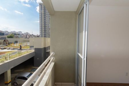 Varanda da Sala de apartamento para alugar com 2 quartos, 54m² em Novo Riacho, Contagem