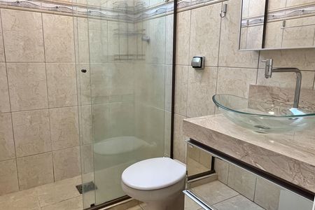 Apartamento para alugar com 46m², 1 quarto e 2 vagas Apartamento para alugar com 46m², 1 quarto e 2 vagasBanheiro