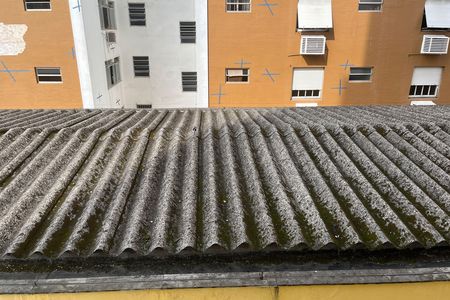 Vista da Sala  de apartamento para alugar com 1 quarto, 46m² em Boqueirão, Santos