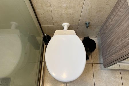 Apartamento para alugar com 46m², 1 quarto e 2 vagas Apartamento para alugar com 46m², 1 quarto e 2 vagasBanheiro
