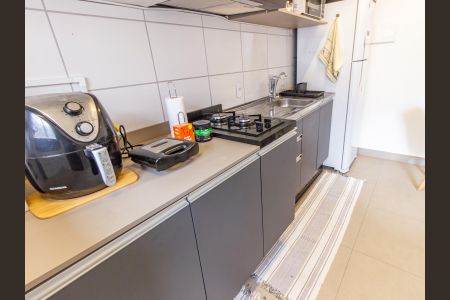 Apartamento à venda com 30m², 1 quarto e sem vaga Apartamento à venda com 30m², 1 quarto e sem vagaCozinha e Área de Serviço