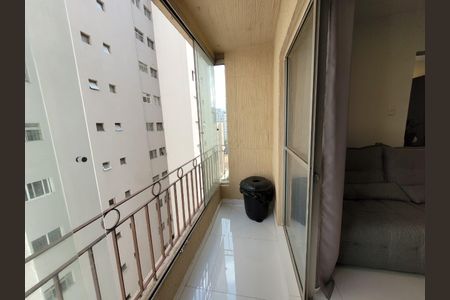 Varanda da Sala de apartamento à venda com 3 quartos, 74m² em Vila Olímpia, São Paulo