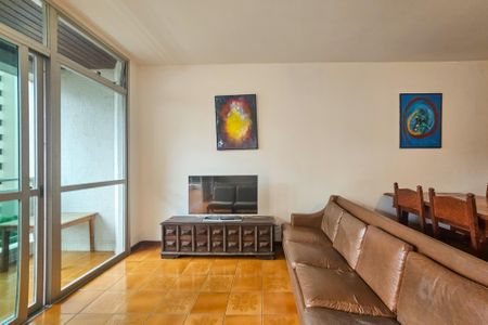 Sala de apartamento para alugar com 3 quartos, 130m² em Centro, Guarujá