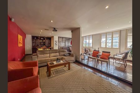 Sala de apartamento à venda com 4 quartos, 228m² em Botafogo, Rio de Janeiro