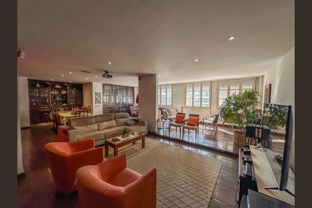 Sala de apartamento à venda com 4 quartos, 228m² em Botafogo, Rio de Janeiro