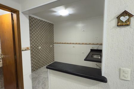 Cozinha de casa para alugar com 2 quartos, 59m² em Vila Antartica, Praia Grande