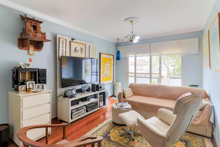 Sala de apartamento à venda com 2 quartos, 96m² em Campo Belo, São Paulo