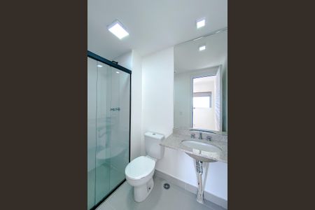 Apartamento para alugar com 32m², 1 quarto e sem vaga Apartamento para alugar com 32m², 1 quarto e sem vagaBanheiro da Suíte