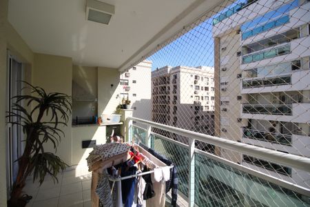 Varanda da Sala de apartamento à venda com 3 quartos, 77m² em Freguesia (jacarepaguá), Rio de Janeiro