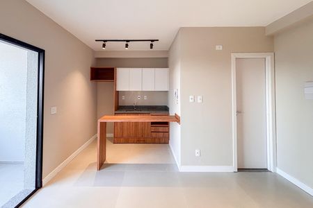 Cozinha de apartamento à venda com 1 quarto, 29m² em Chácara Seis de Outubro, São Paulo