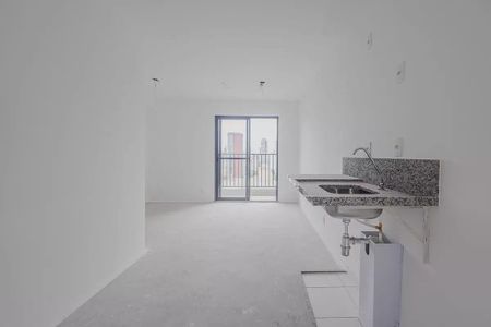 Cozinha de apartamento à venda com 1 quarto, 25m² em Pinheiros, São Paulo