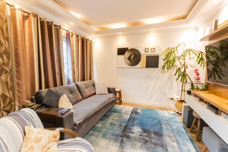 Sala de apartamento à venda com 3 quartos, 90m² em Parque das Nações, Santo André