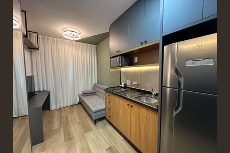 Apartamento à venda com 24m², 1 quarto e sem vaga Apartamento à venda com 24m², 1 quarto e sem vagaSala/Cozinha