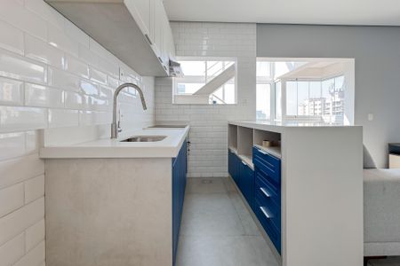 Studio à venda com 45m², 1 quarto e 2 vagasCozinha