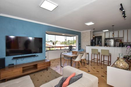 Sala de apartamento à venda com 3 quartos, 90m² em Jardim Colombo, São Paulo