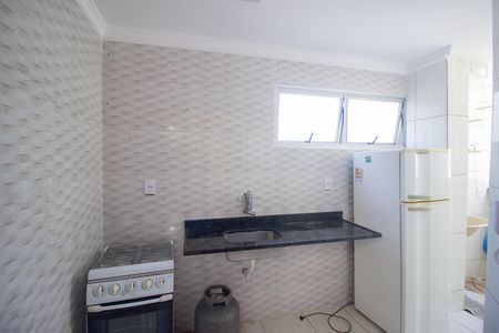 Cozinha e Área de Serviço de apartamento para alugar com 2 quartos, 47m² em Ingá, Betim