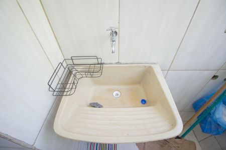 Cozinha e Área de Serviço de apartamento para alugar com 2 quartos, 47m² em Ingá, Betim