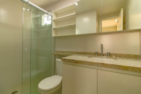 Apartamento para alugar com 65m², 2 quartos e 2 vagasBanheiro da Suíte