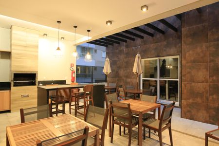 Apartamento para alugar com 50m², 1 quarto e 2 vagasÁrea comum - Churrasqueira