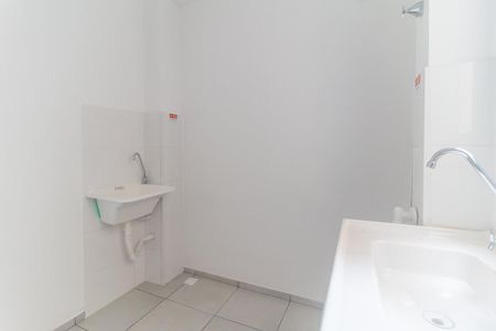 Apartamento para alugar com 44m², 2 quartos e 1 vagaCozinha e Área de Serviço