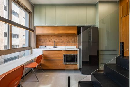 Apartamento para alugar com 32m², 1 quarto e 1 vagaSala/Cozinha