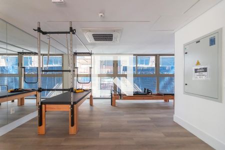 Apartamento para alugar com 32m², 1 quarto e 1 vagaAcademia