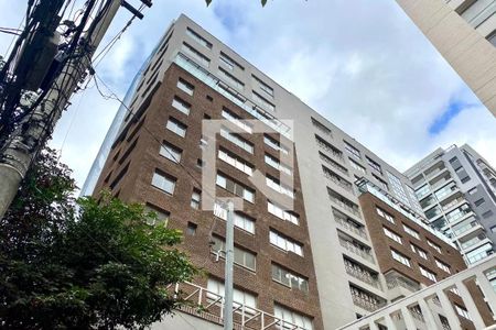 Apartamento para alugar com 32m², 1 quarto e 1 vagaFachada