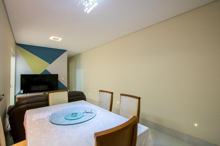 Sala de apartamento à venda com 3 quartos, 80m² em Campestre, Santo André