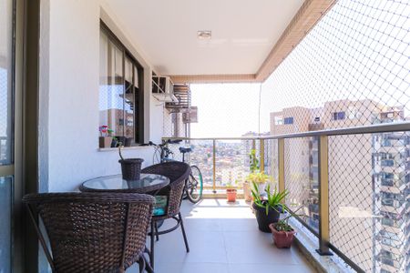 Varanda da Sala de apartamento para alugar com 4 quartos, 157m² em Cachambi, Rio de Janeiro