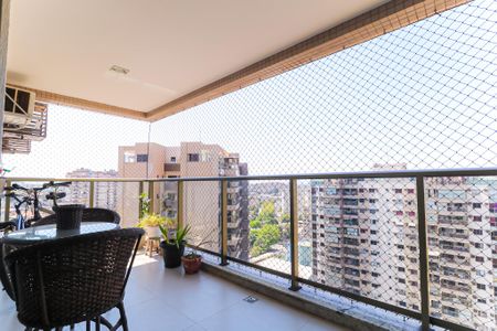 Varanda da Sala de apartamento para alugar com 4 quartos, 157m² em Cachambi, Rio de Janeiro