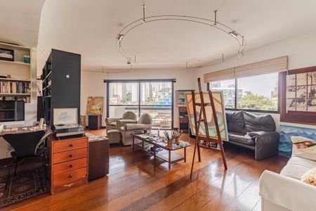 Sala de apartamento à venda com 2 quartos, 124m² em Pinheiros, São Paulo