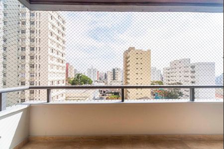 Varanda da Sala de apartamento à venda com 3 quartos, 144m² em Vila Assunção, Santo André