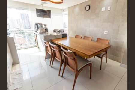 Varanda Gourmet de apartamento à venda com 3 quartos, 209m² em Tatuapé, São Paulo
