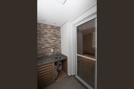 Varanda da Sala de apartamento à venda com 2 quartos, 55m² em Jardim Imperador, Guarulhos