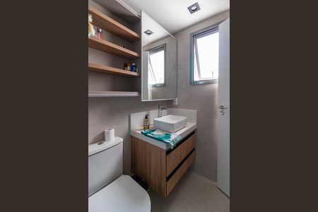 Apartamento à venda com 88m², 2 quartos e 2 vagasBanheiro da Suíte