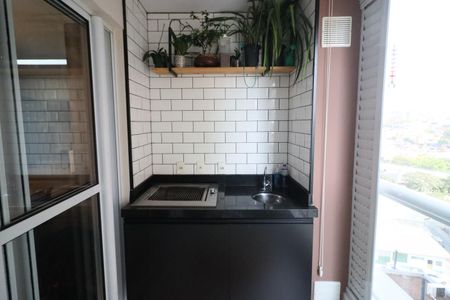 Varanda gourmet de apartamento à venda com 2 quartos, 54m² em Vila Osasco, Osasco