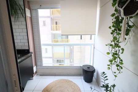 Varanda gourmet de apartamento à venda com 2 quartos, 54m² em Vila Osasco, Osasco