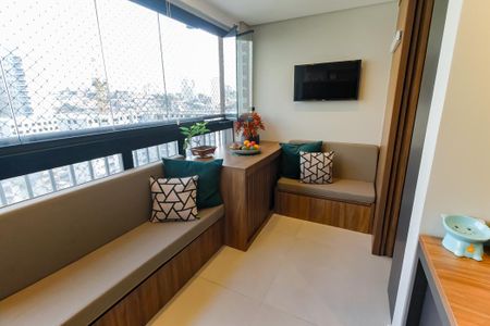 Varanda gourmet de apartamento à venda com 2 quartos, 76m² em Vila Andrade, São Paulo