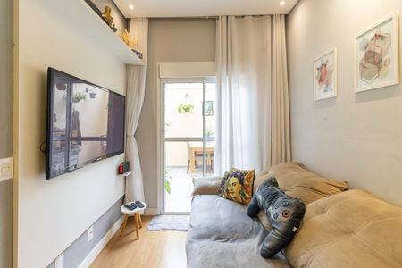 Sala de apartamento à venda com 2 quartos, 62m² em Vila Esperança, São Paulo