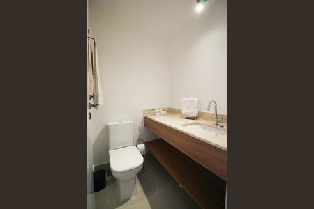 Studio para alugar com 29m², 1 quarto e sem vaga Studio para alugar com 29m², 1 quarto e sem vagaBanheiro