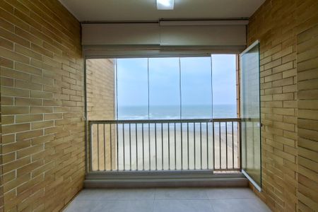 Sacada da Sala de apartamento para alugar com 3 quartos, 95m² em Guilhermina, Praia Grande