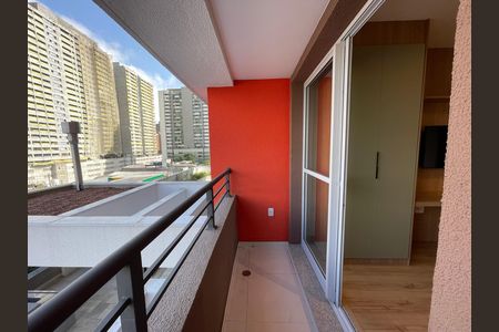 Varanda do Studio de kitnet/studio para alugar com 1 quarto, 27m² em Butantã, São Paulo