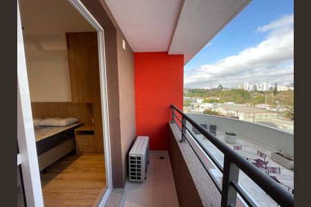 Varanda do Studio de kitnet/studio para alugar com 1 quarto, 27m² em Butantã, São Paulo