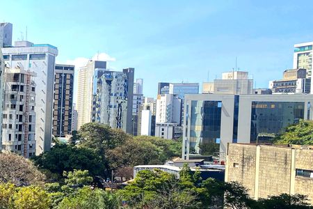 Vista de kitnet/studio à venda com 1 quarto, 18m² em Santo Antônio, Belo Horizonte