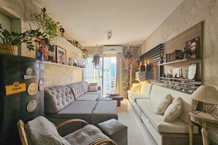 Sala de apartamento para alugar com 2 quartos, 140m² em Prt. do Guaruja, Guarujá