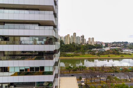 Vista da Varanda da Sala de apartamento à venda com 1 quarto, 60m² em Santo Amaro, São Paulo