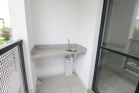 Varanda de apartamento para alugar com 2 quartos, 45m² em Parque Novo Oratório, Santo André